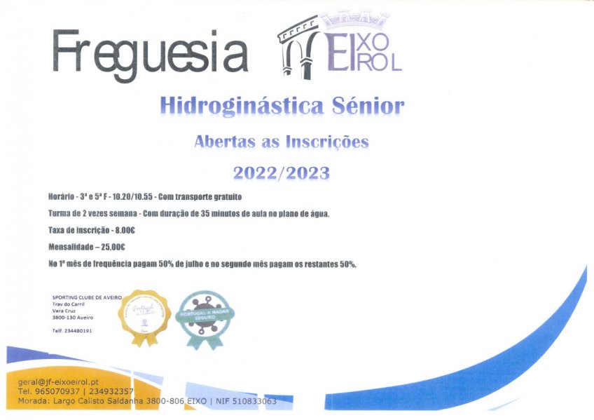 Hidrogin&aacute;stica S&eacute;nior