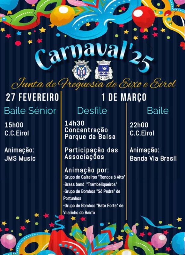 Cartaz Carnaval 2025
